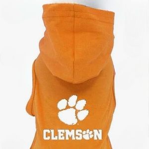 All Star Dogs Hoodie Shirt Sz Large Embroidered Clemson Official Collegiate New